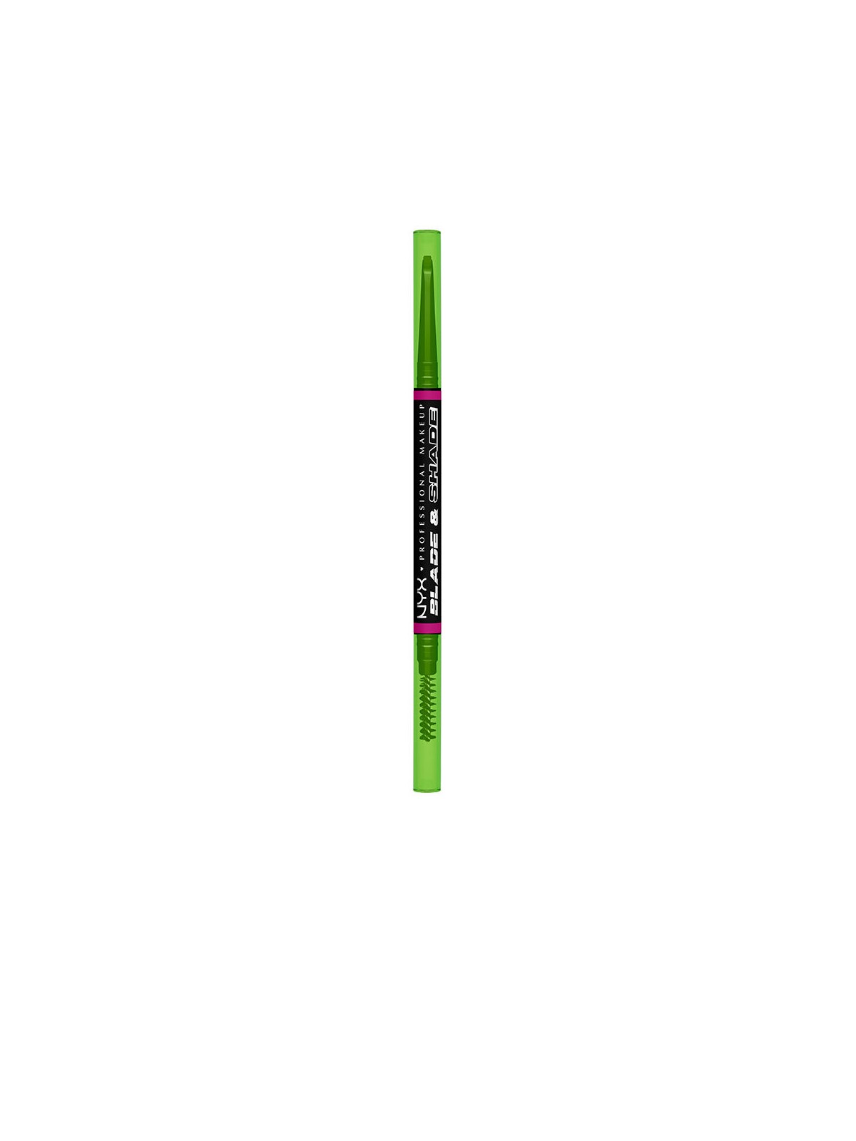 Nyx Professional Make Up Matita per sopracciglia BLADE & SHADE NANO n.12 - Nera, 1 pezzo unisex