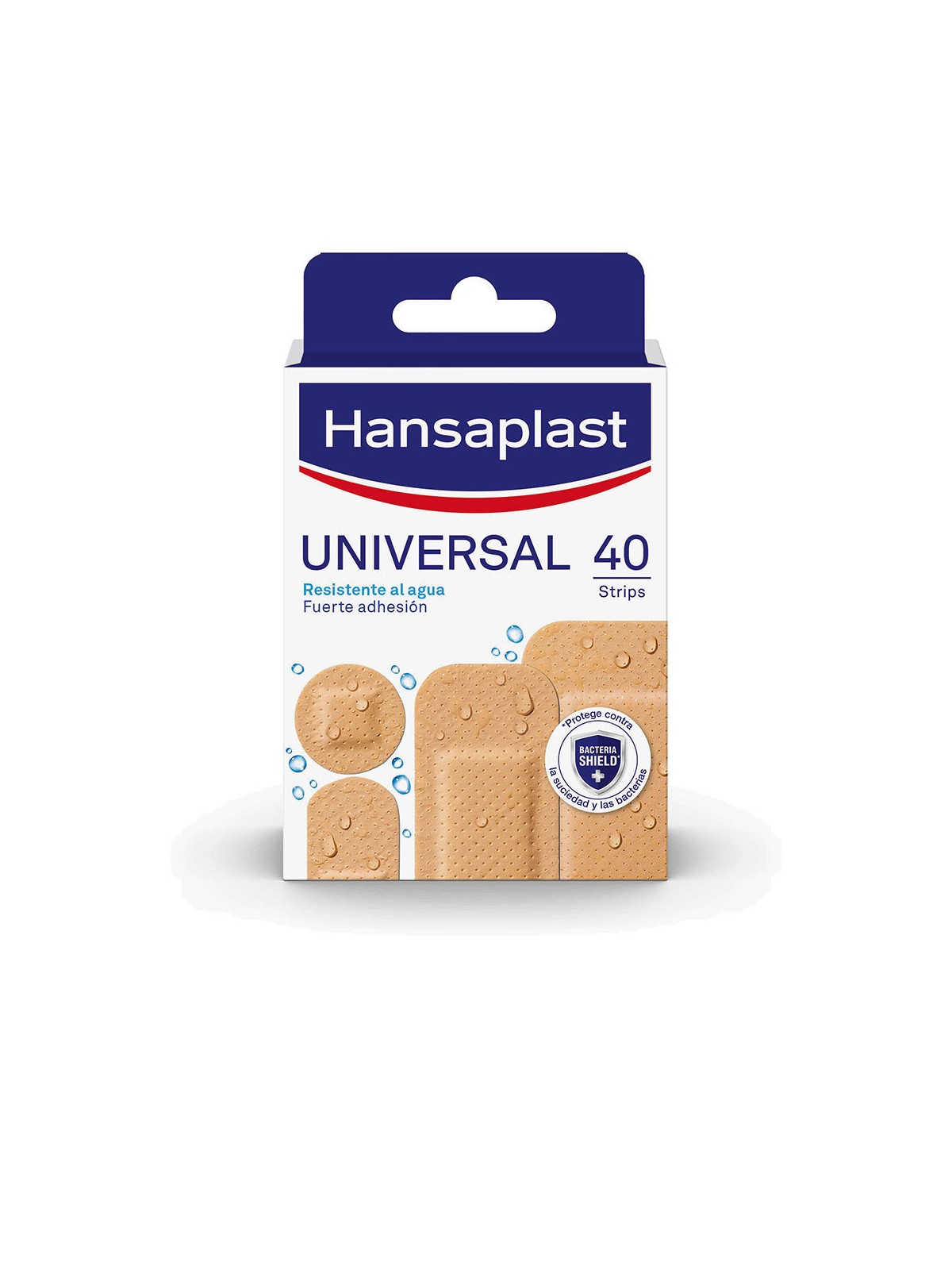 Hansaplast Medicazioni universali HP, 4 misure, 40 unità unisex