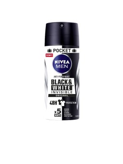 Nivea MEN BLACK & WHITE INVISIBLE deo vaporizzatore 100ml uomo