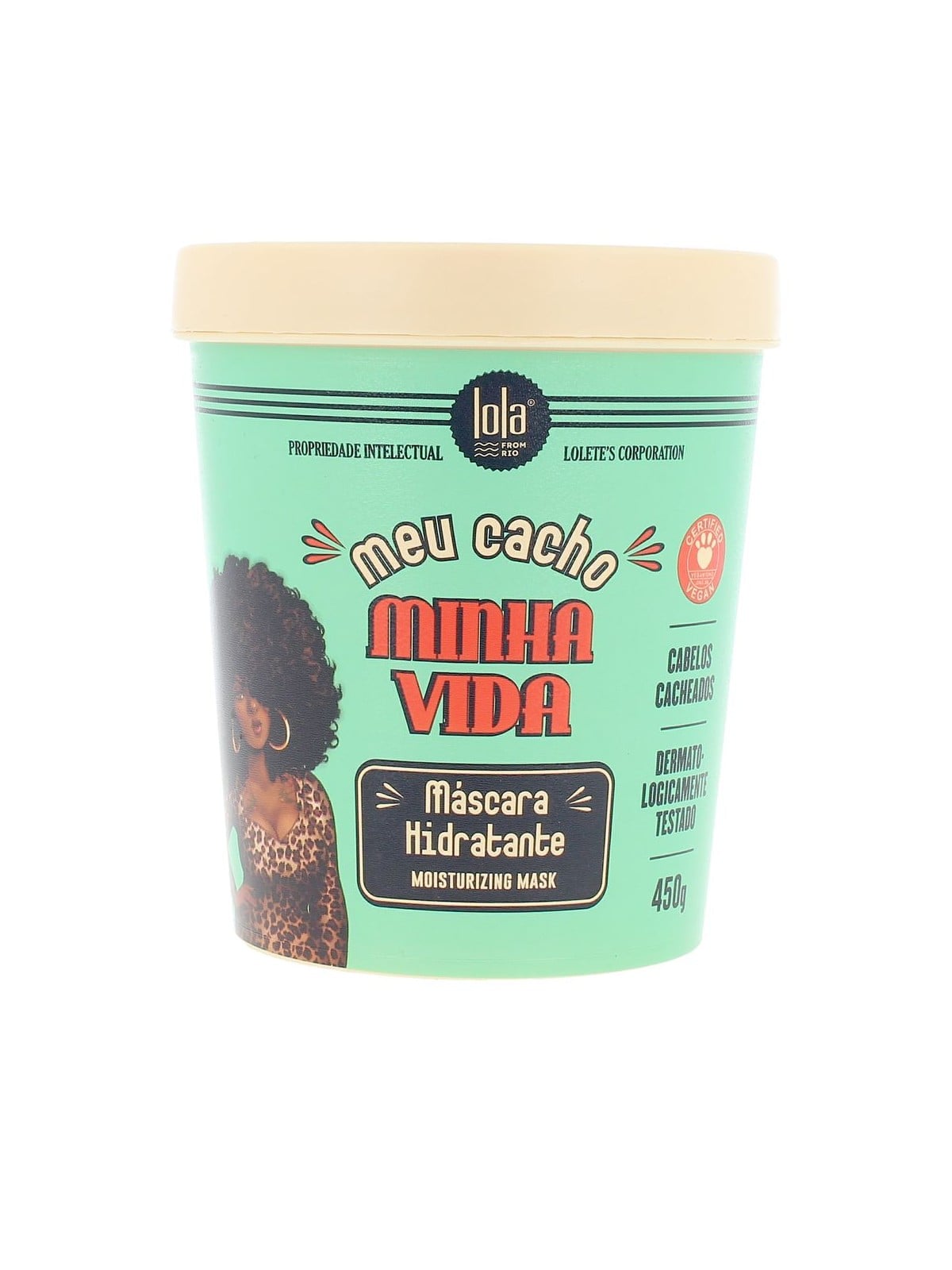 Lola Cosmetics MEU CACHO MINHA VIDA maschera idratante 450gr donna