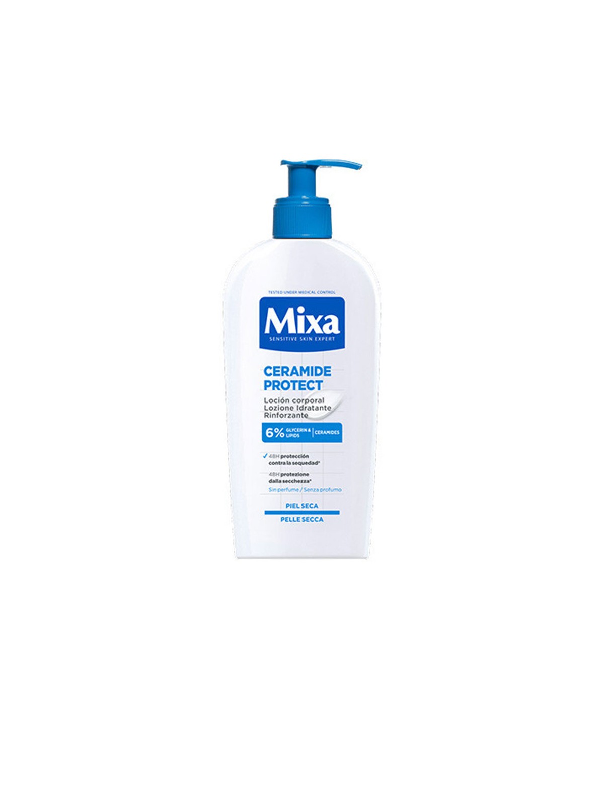 Mixa MIXA CERAMIDE PROTECT lozione idratante per il corpo per pelli secche 400ml unisex