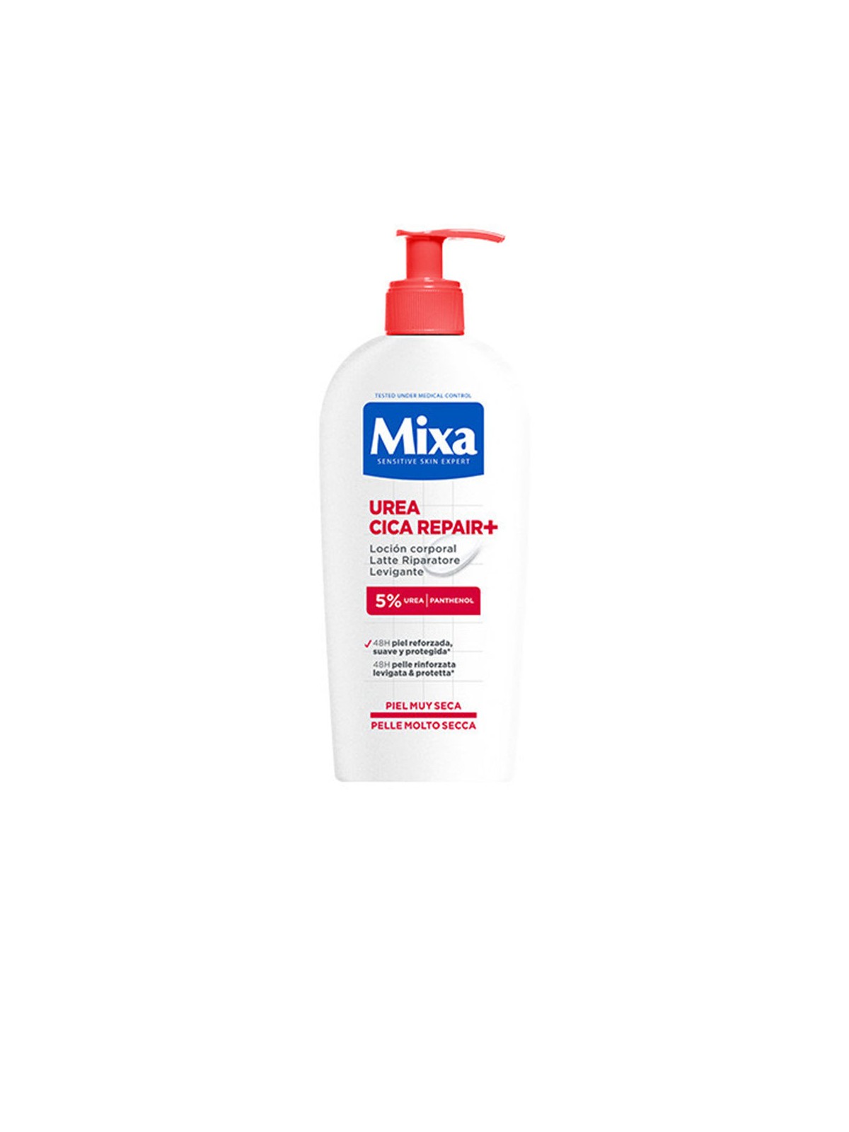Mixa MIXA UREA CICA REPAIR+ Lozione corpo riparatrice per pelli molto secche 250ml unisex