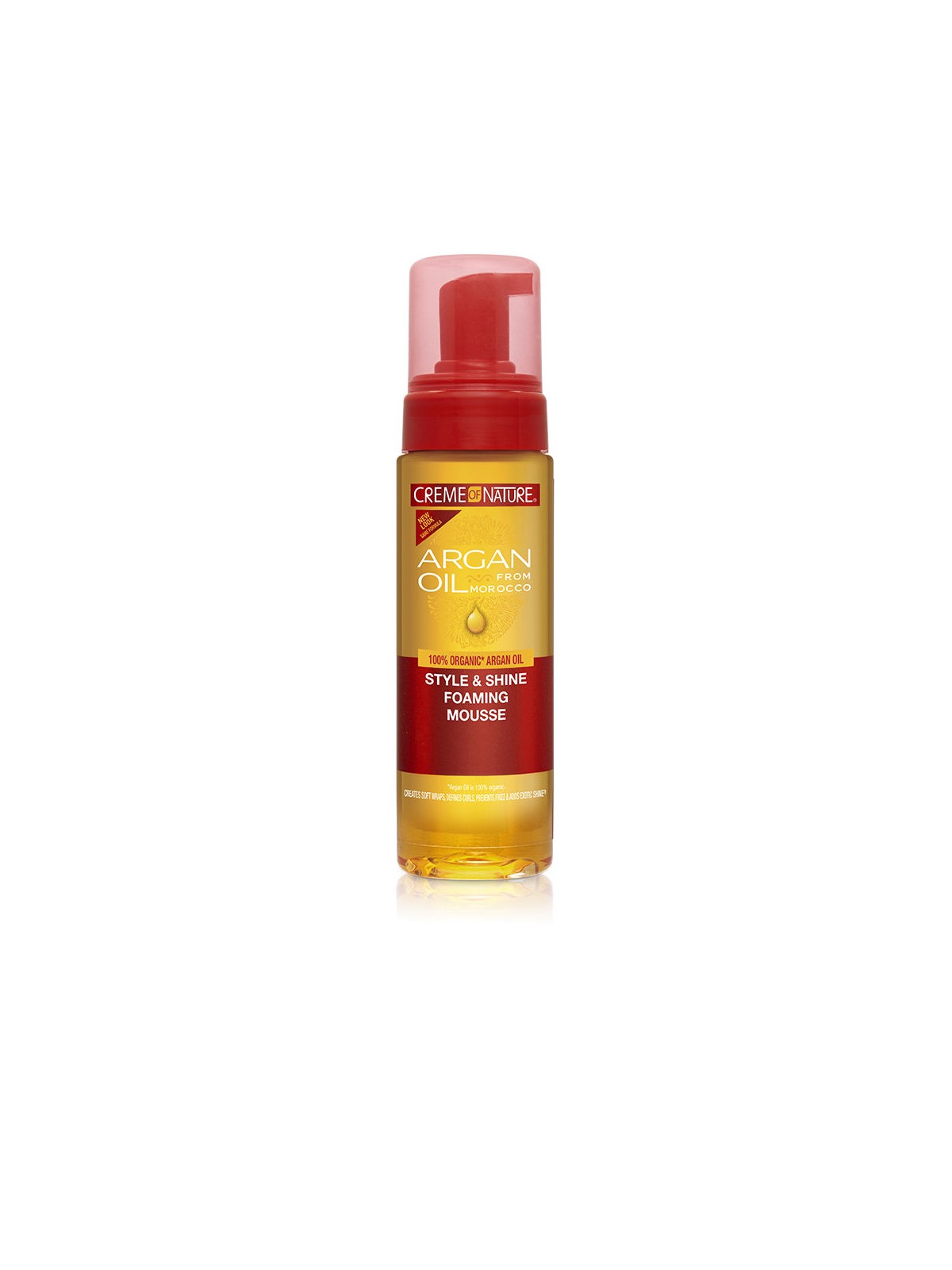 Creme Of Nature Mousse all'olio di argan 207ml unisex