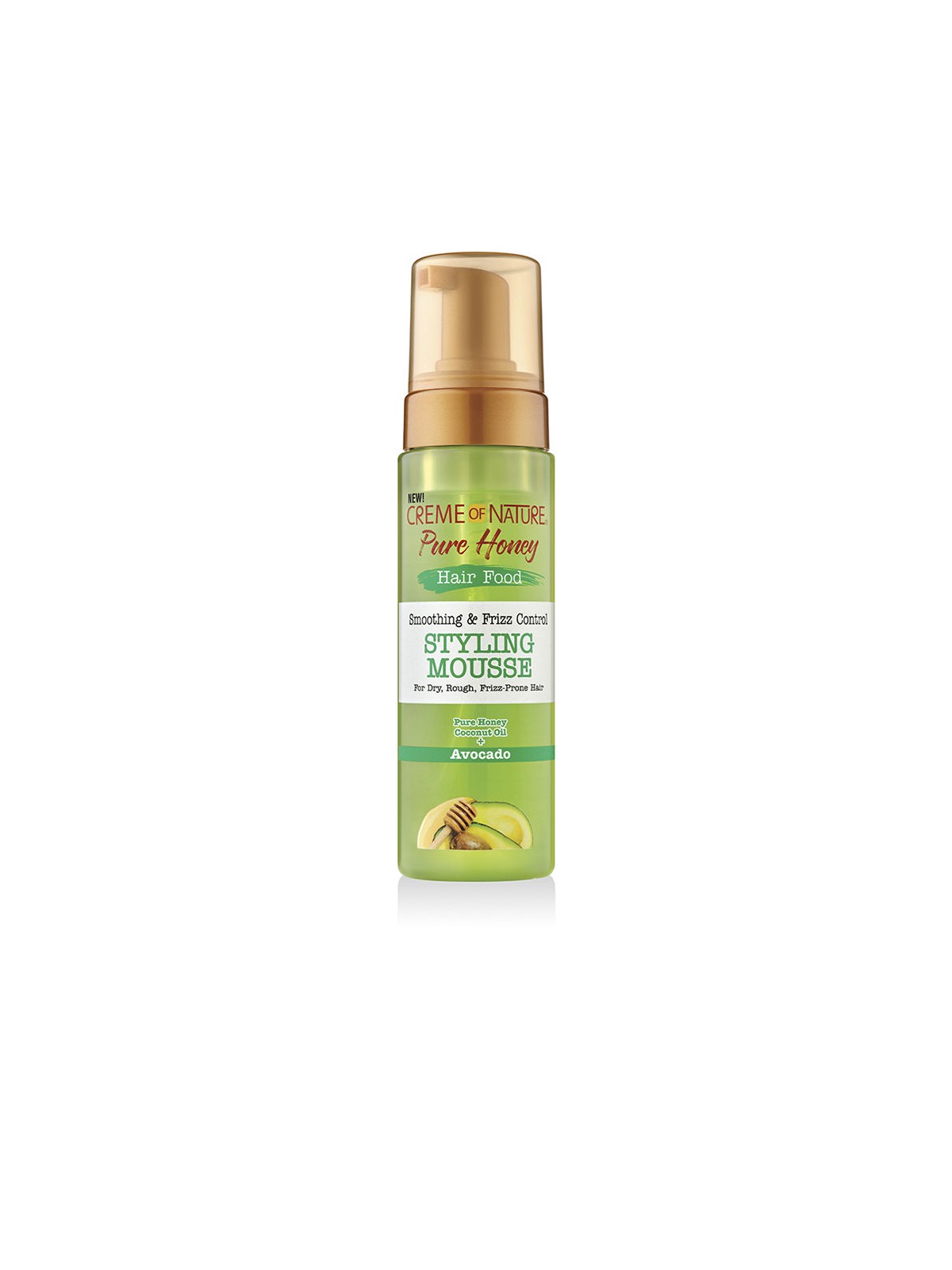 Creme Of Nature Mousse di puro miele e avocado 207ml unisex