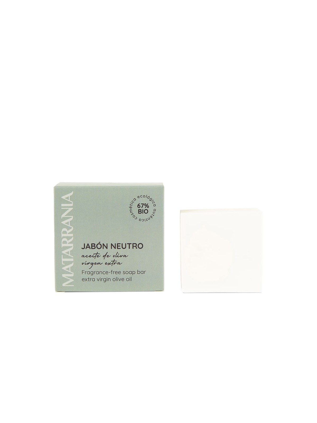 Matarrania Mousse di sapone biologico neutro e inodore 120 g donna