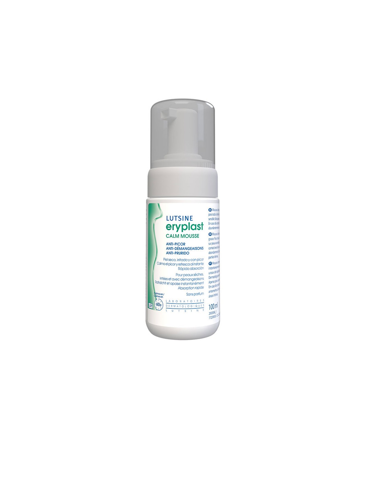 Lutsine E45 Mousse lenitiva ERYPLAST CALM 100ml unisex