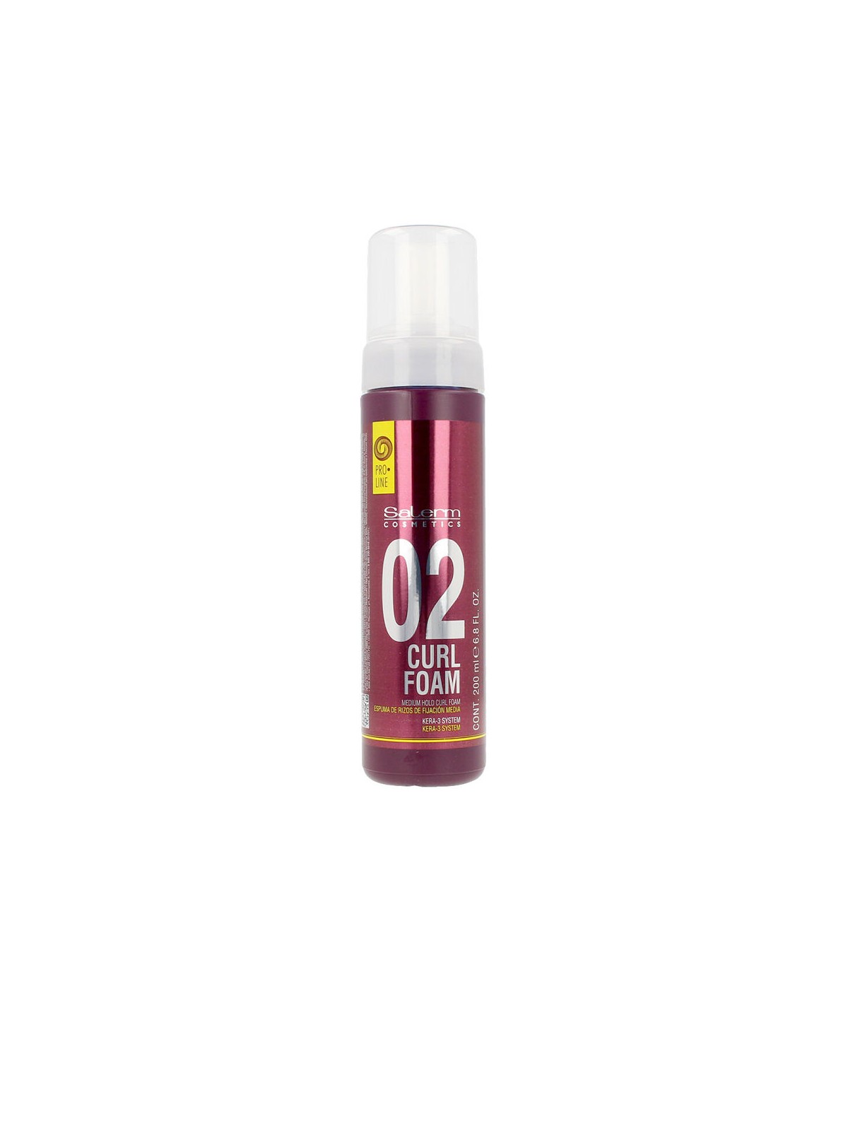 Salerm MOUSSE PER CAPELLI RICCI 04 mousse per ricci a tenuta media 200ml unisex