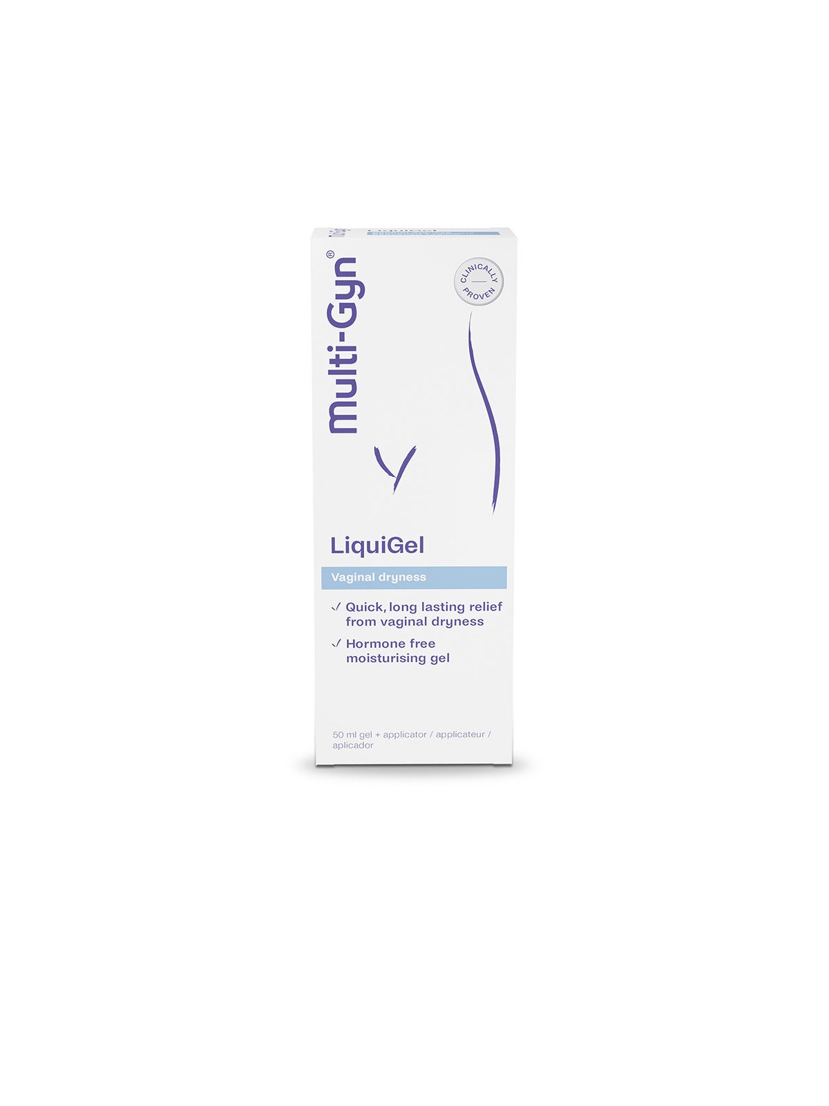 Multi-gyn MULTI-GYN LIQUIGEL tratta e allevia immediatamente la secchezza vaginale 50ml donna