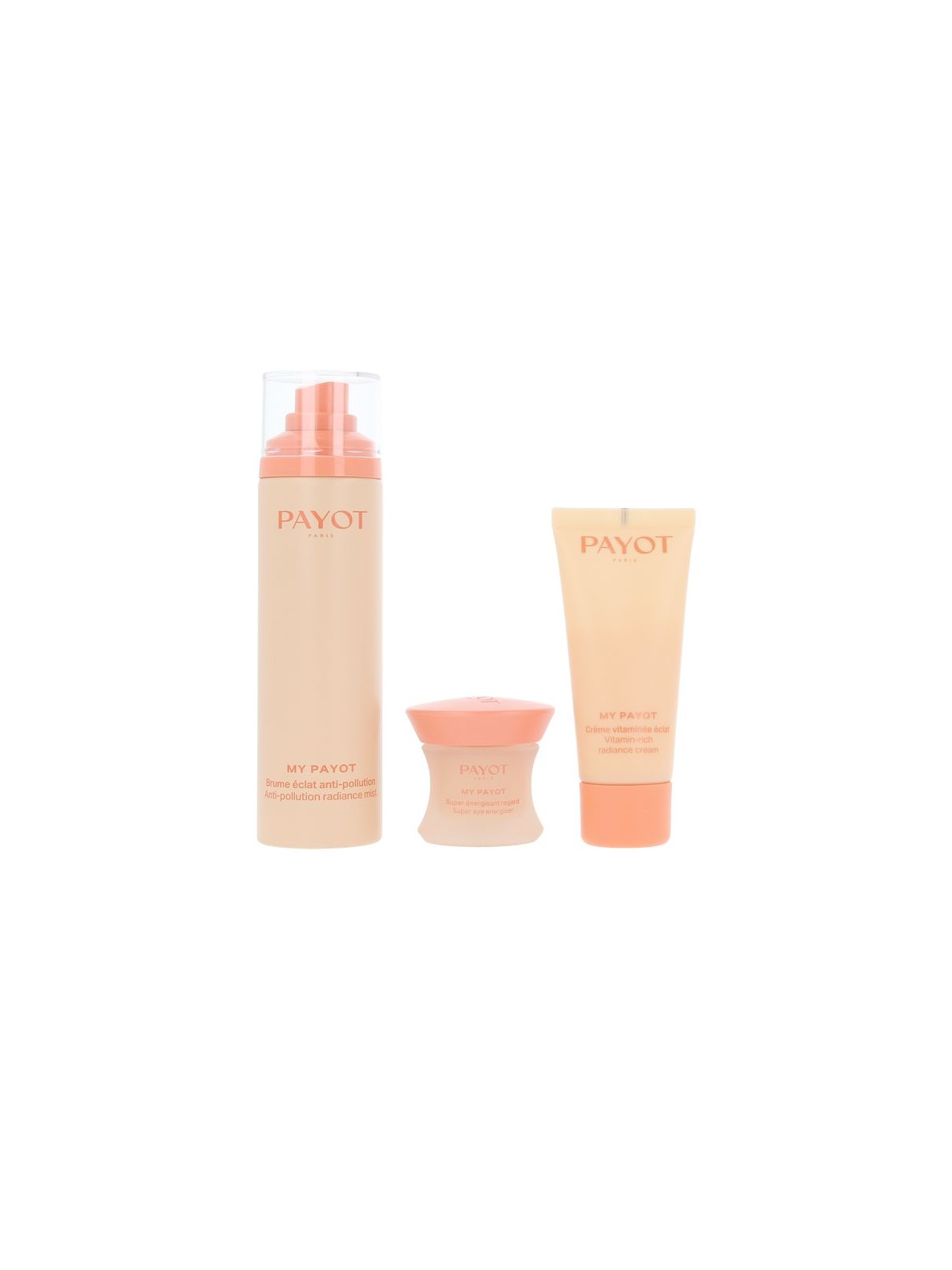 Payot MY PAYOT RITUAL GLOW CASE 3 pezzi Illuminating Mist 100 ml + Cream 30 ml + 2-in-1 Treatment 15 ml unisex