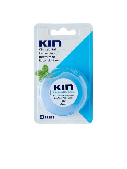 Kin Nastro dentale KIN al fluoro n.menta 50ml unisex
