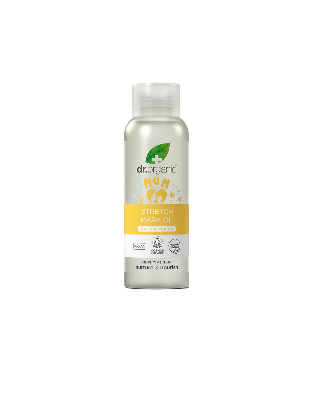 Dr. Organic Olio antismagliature MUM 100ml donna