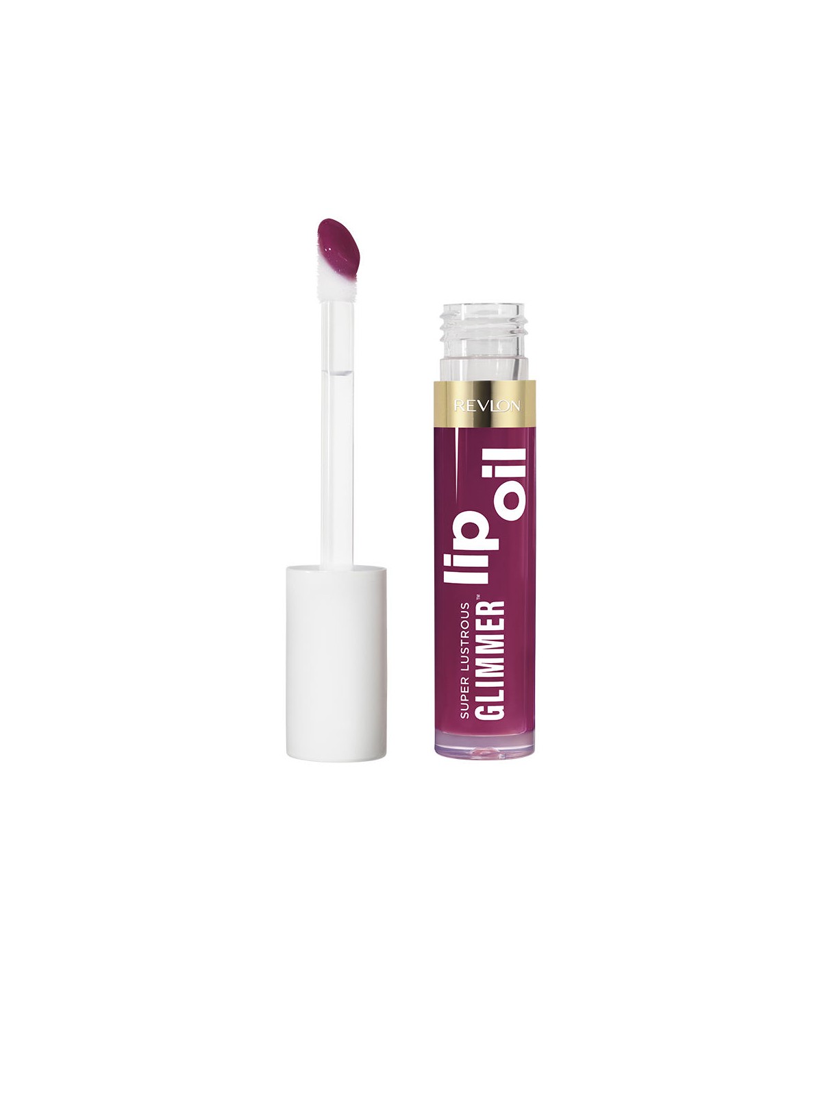 Revlon Mass Market Olio labbra SUPER LUSTROUS GLIMMER n.06-Plum Pop 3,8ml unisex