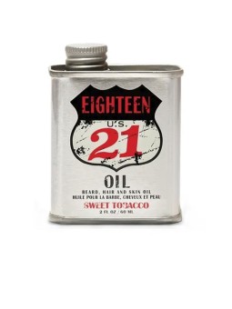 18.21 Man Made Olio per barba, capelli e pelle al tabacco dolce 60ml unisex