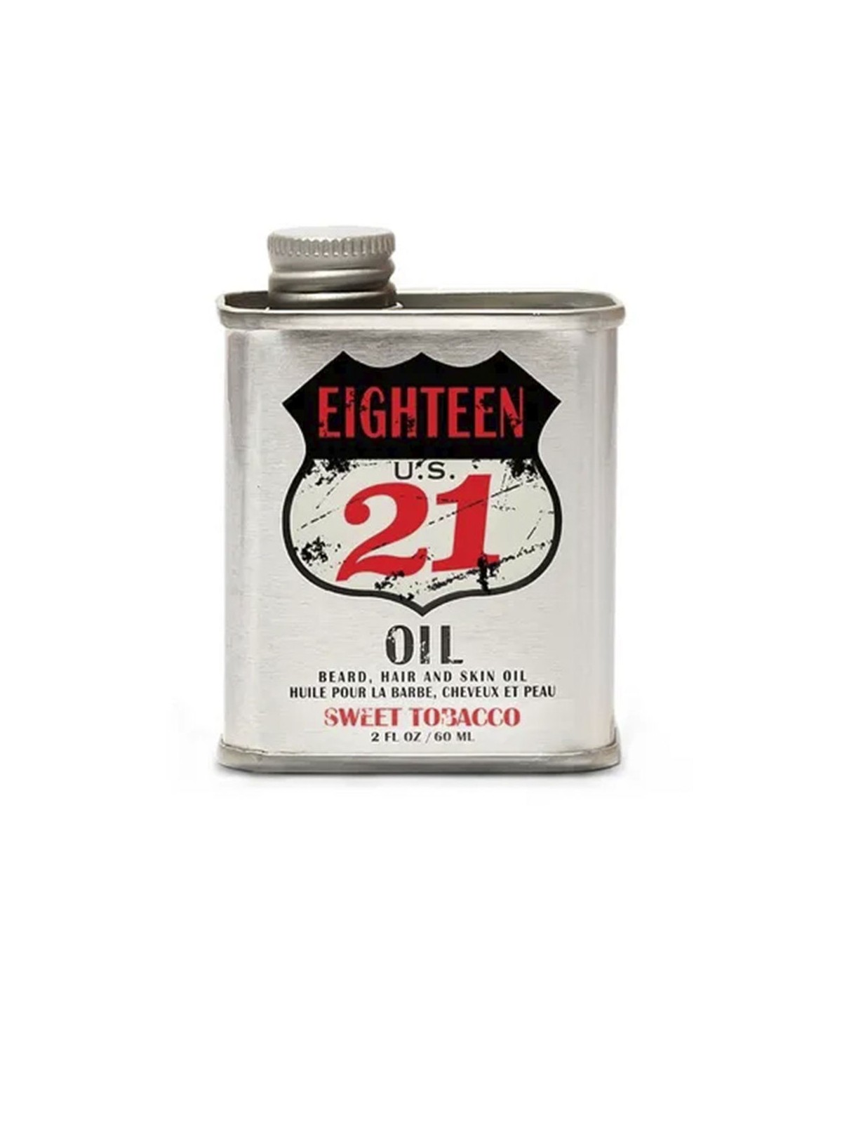 18.21 Man Made Olio per barba, capelli e pelle al tabacco dolce 60ml unisex