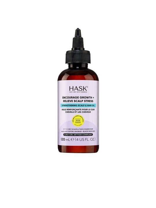 Hask Olio per cuoio capelluto rinforzante TEXTURE 120ml unisex