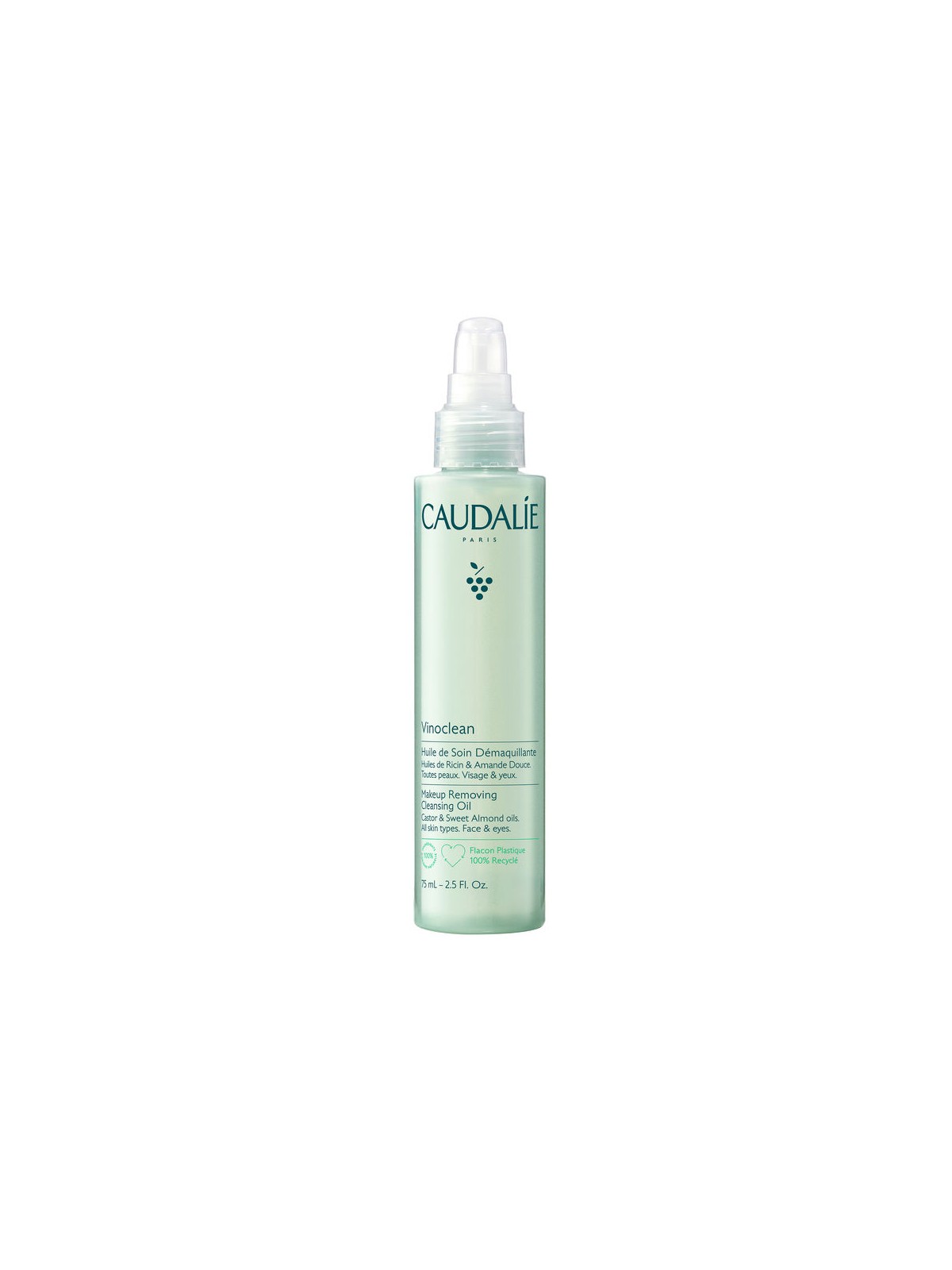 Caudalie Olio struccante VINOCLEAN 75ml donna