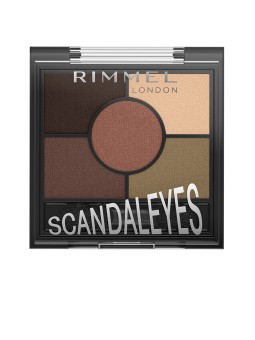 Rimmel London Palette di ombretti SCANDALEYES n.002-brixton brown 3,80gr unisex