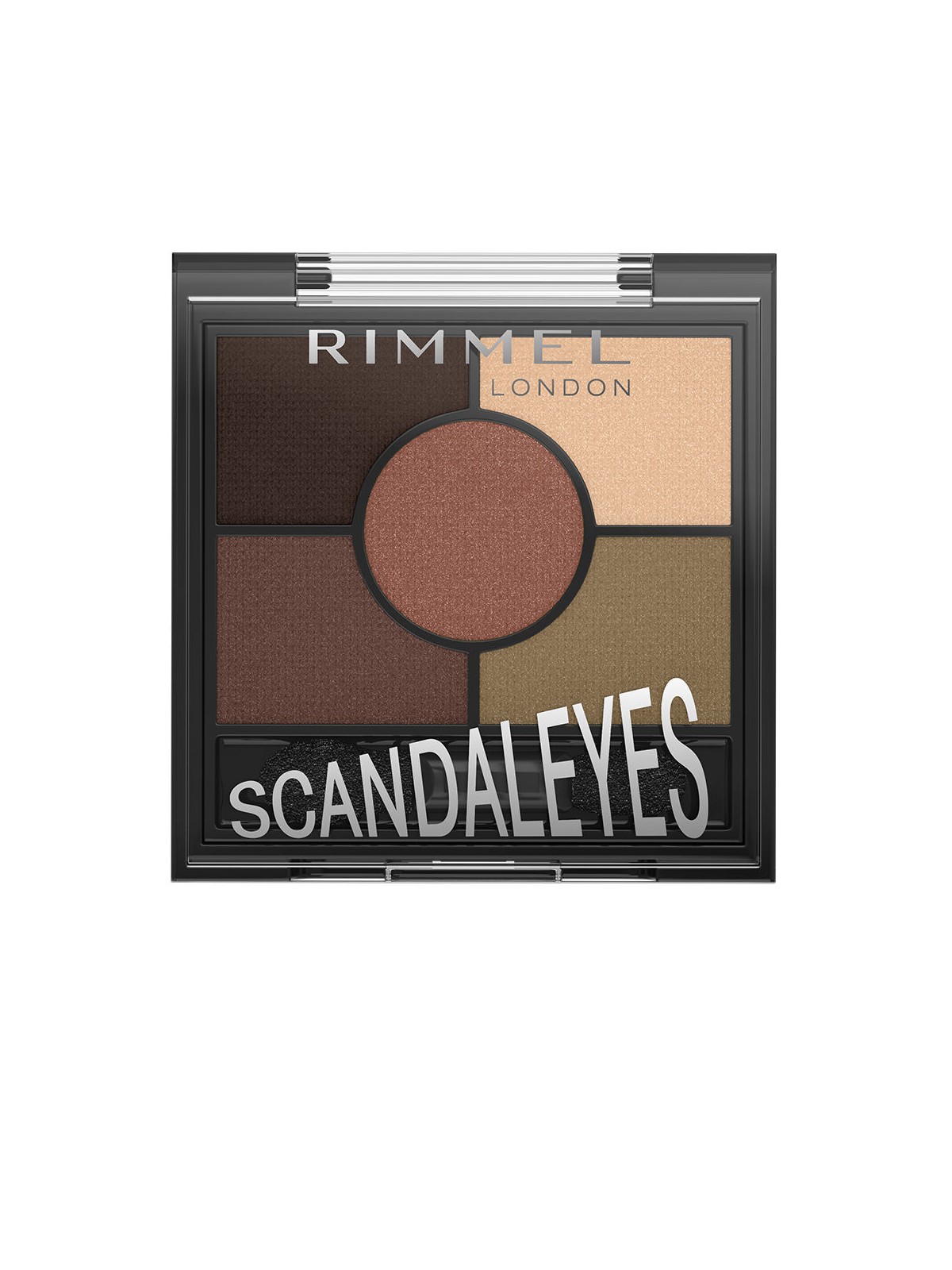 Rimmel London Palette di ombretti SCANDALEYES n.002-brixton brown 3,80gr unisex
