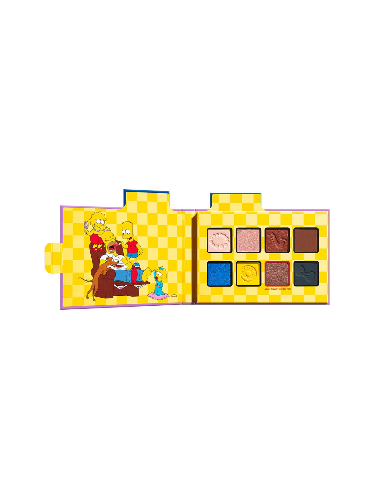 Nyx Professional Make Up Palette di ombretti THE SIMPSONS 0,8gr unisex