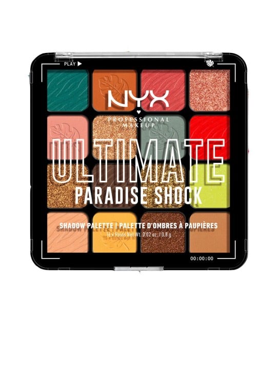 Nyx Professional Make Up Palette di ombretti ULTIMATE PARADISE SHOCK 16 x 0,8gr unisex