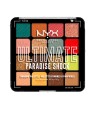 Nyx Professional Make Up Palette di ombretti ULTIMATE PARADISE SHOCK 16 x 0,8gr unisex