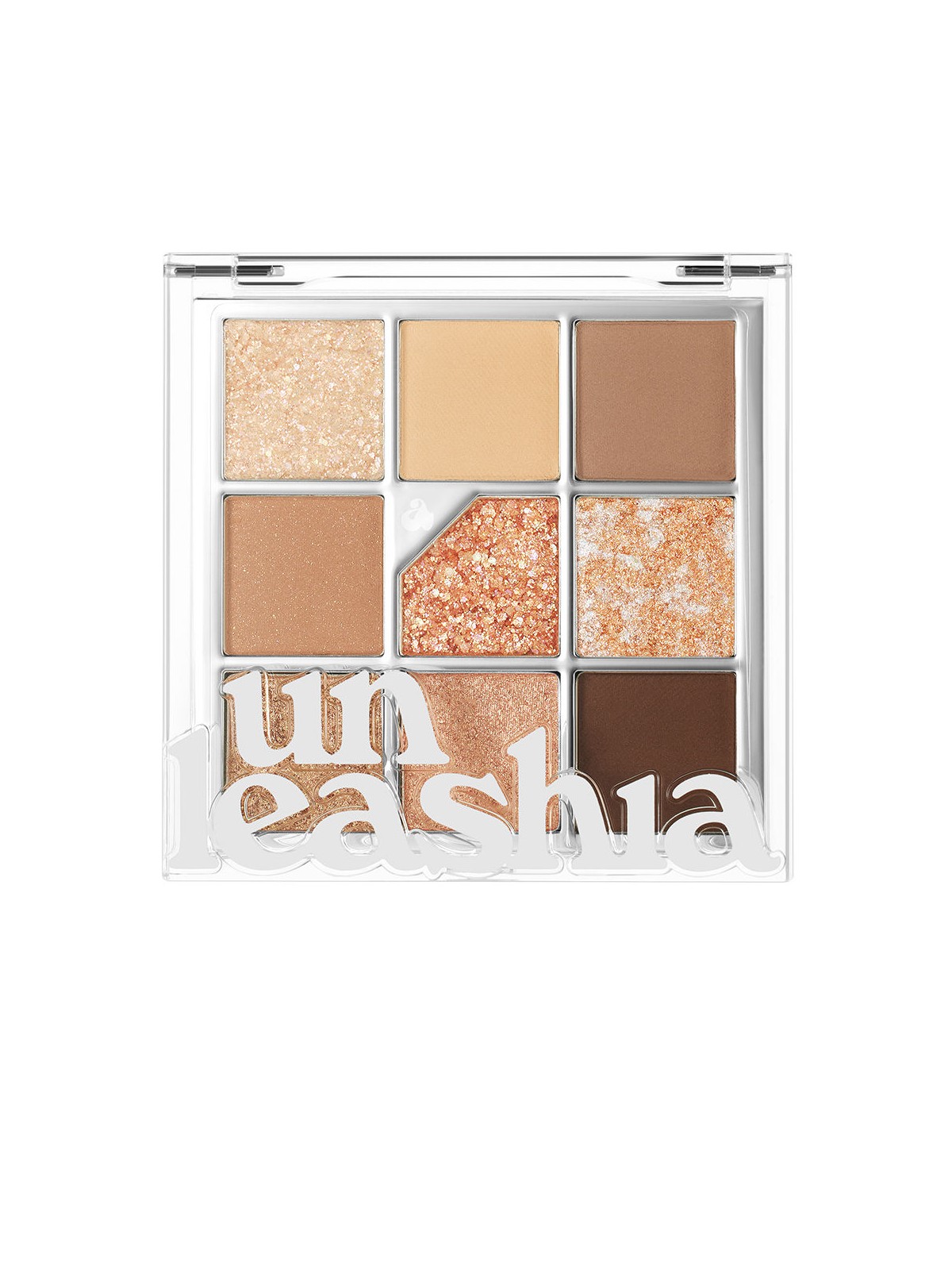 Unleashia Palette occhi GLITTERPEDIA n.2 - Tutto Marrone 6,2gr unisex