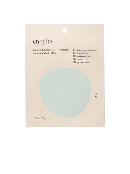 Ondo Beauty 36.5 Patch oculari antiossidanti alla caffeina e tè verde 2 pezzi donna
