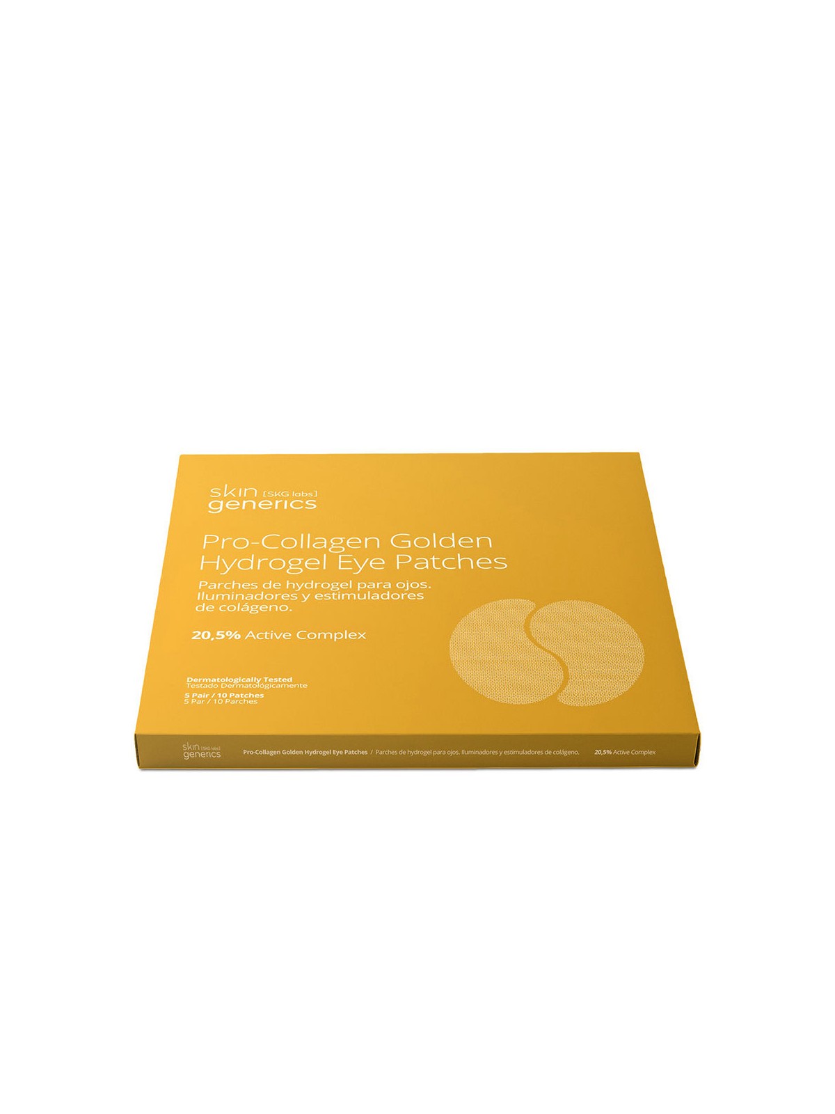 Skin Generics Patch oculari in idrogel PRO-COLLAGEN GOLDEN, 5 unità unisex