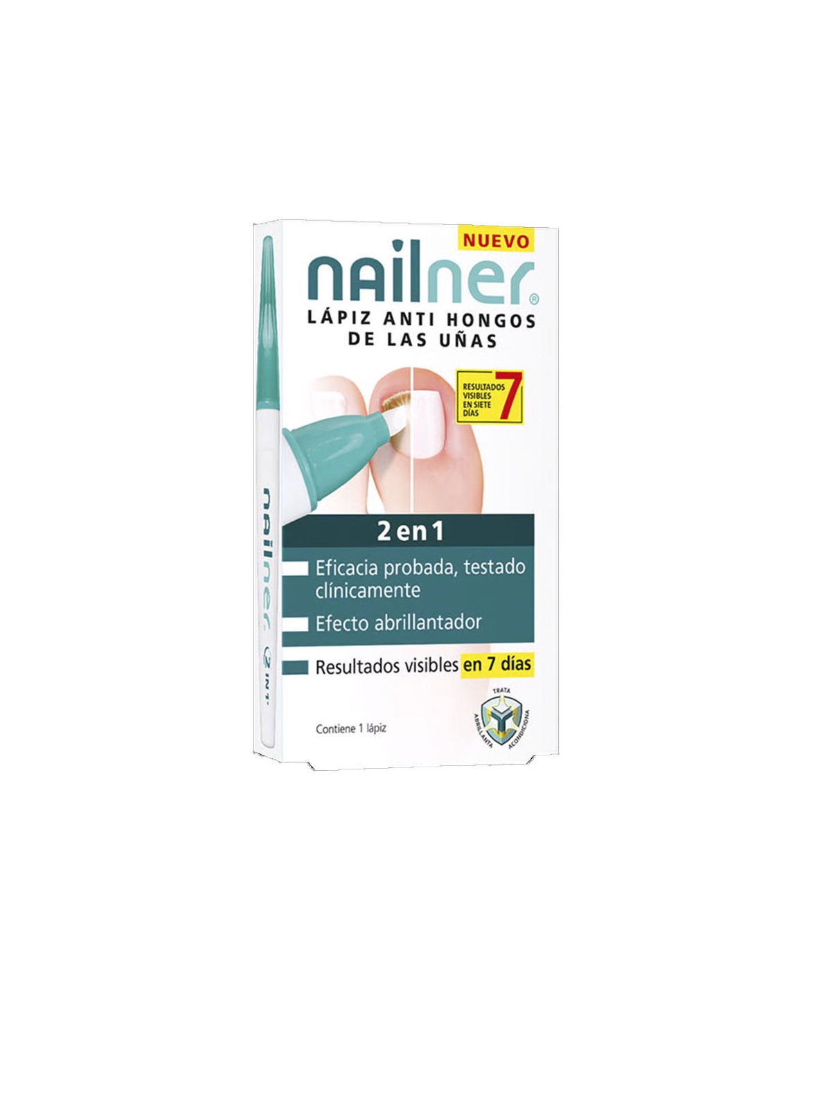 Nailner Penna per unghie antimicotica 2 in 1, 4ml unisex