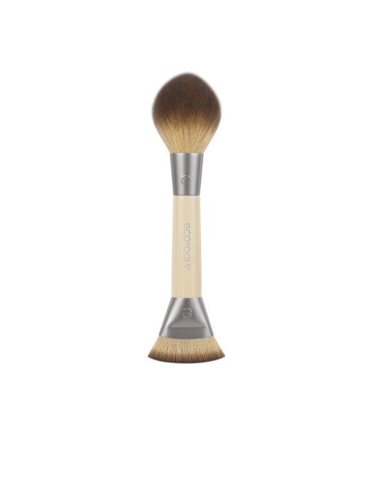 Ecotools Pennello doppio SCULPT + BRONZE per contouring e bronzer 1 pezzo unisex