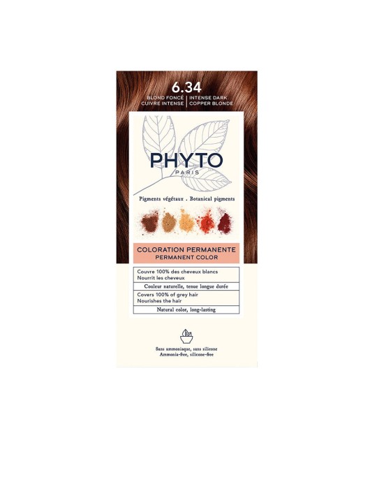 Phyto PHYTOCOLOR n.6.34 Biondo Rame Scuro 4 unità donna