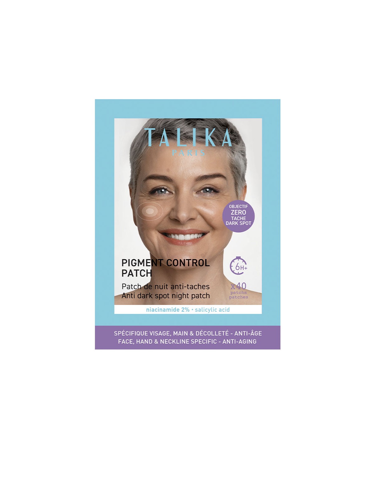 Talika PIGMENT CONTROL PATCH cerotti per macchie solari e senili 40 unità unisex