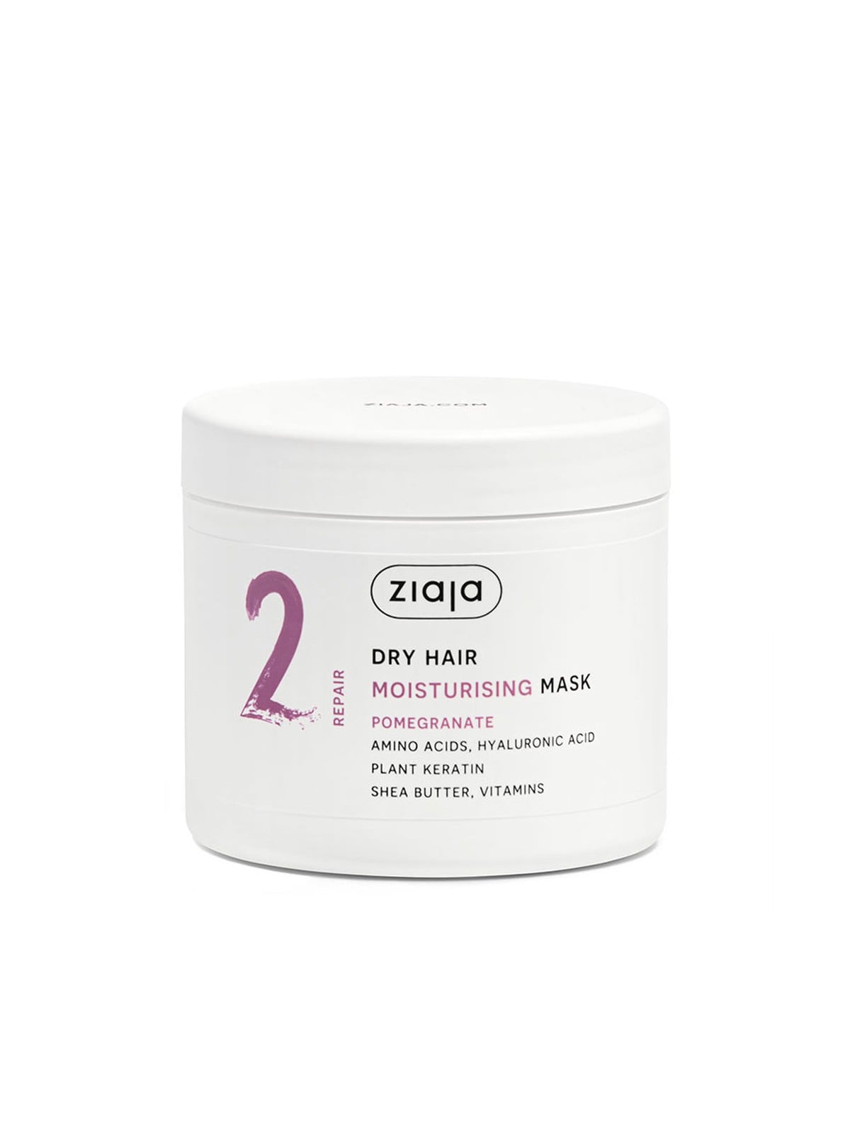 Ziaja PLANT ESSENTIALS Maschera idratante per capelli al melograno 350ml unisex
