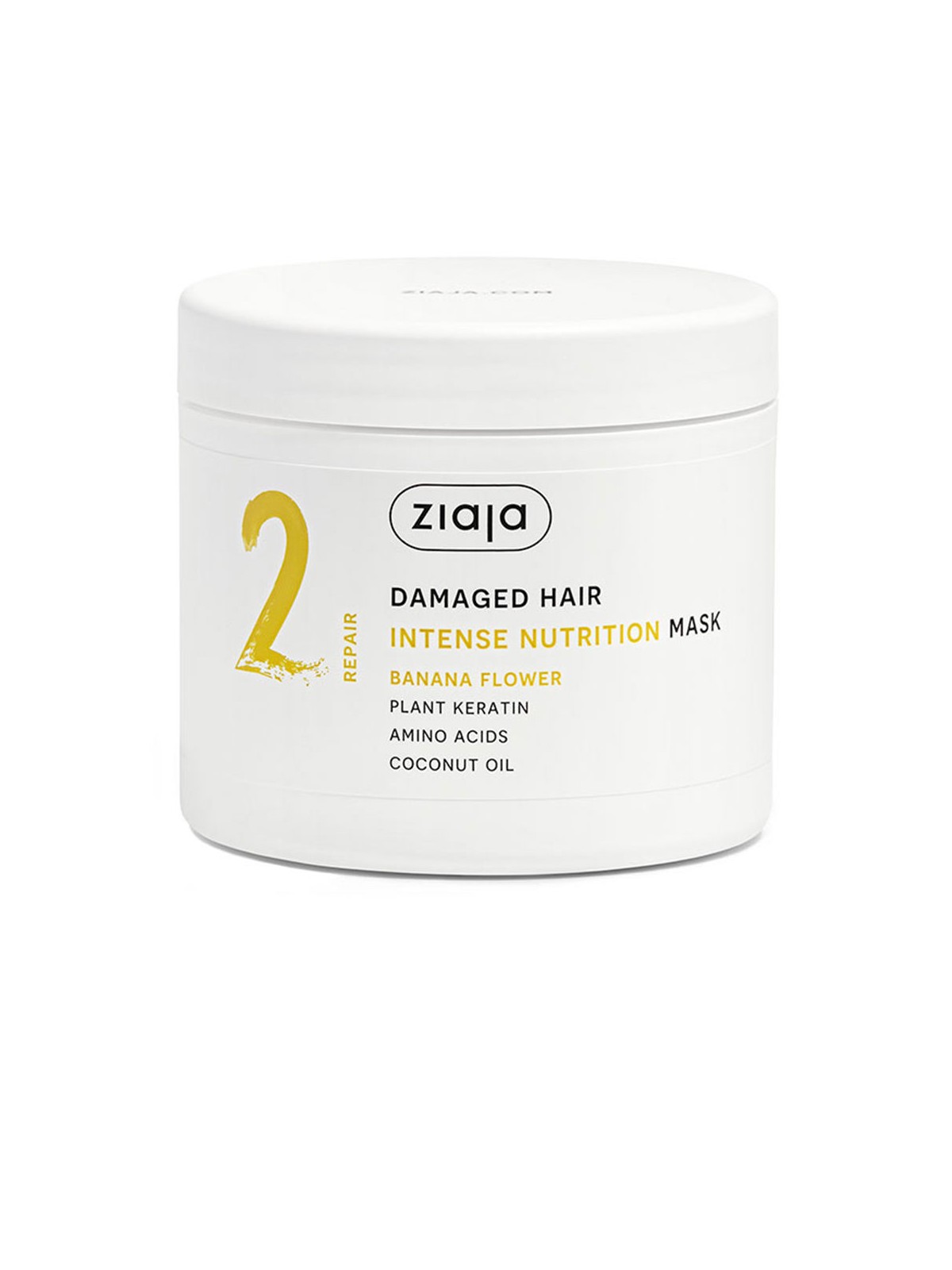 Ziaja PLANT ESSENTIALS Maschera Nutriente per Capelli al Fiore di Banana 350ml unisex