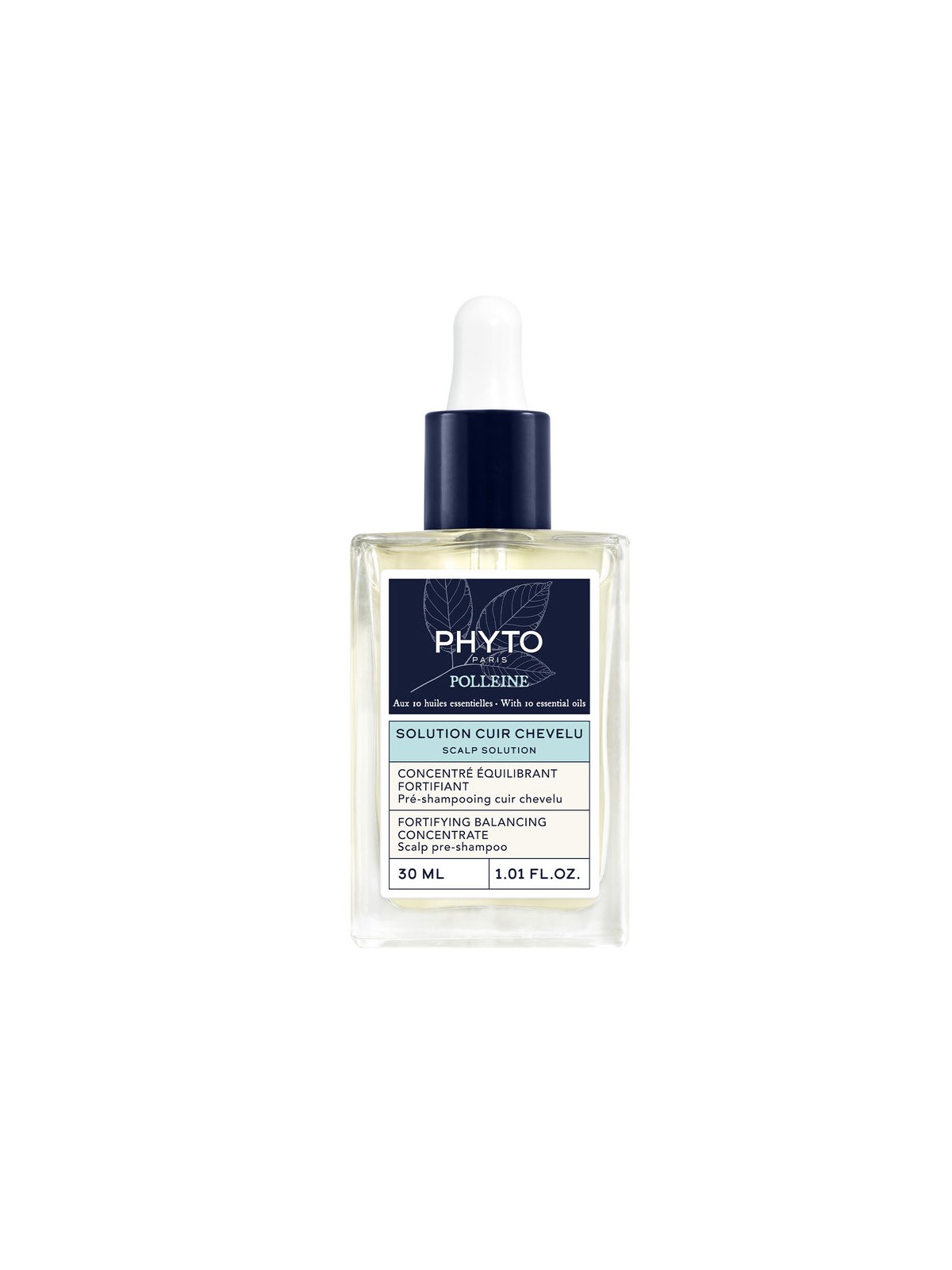 Phyto POLLEINE pre-shampoo concentrato riequilibrante e fortificante 30ml unisex