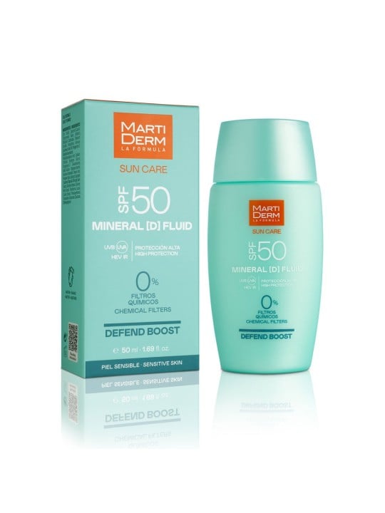 Martiderm PROTEZIONE SOLARE MINERALE D fluido solare SPF50 50ml unisex