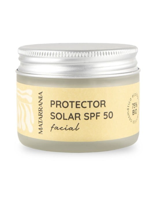 Matarrania PROTEZIONE SOLARE VISO SPF50 100% BIO 30ml unisex