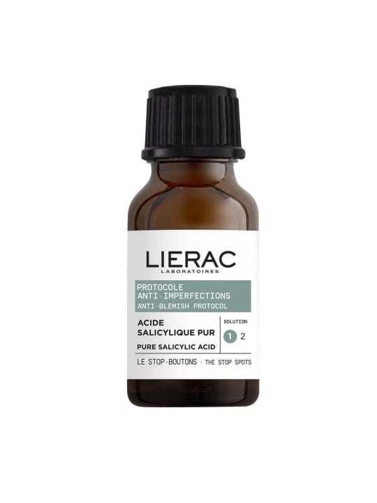 Lierac PROTOCOLLO ANTI-IMPERFEZIONI ferma i brufoli acido salicilico puro 15ml unisex