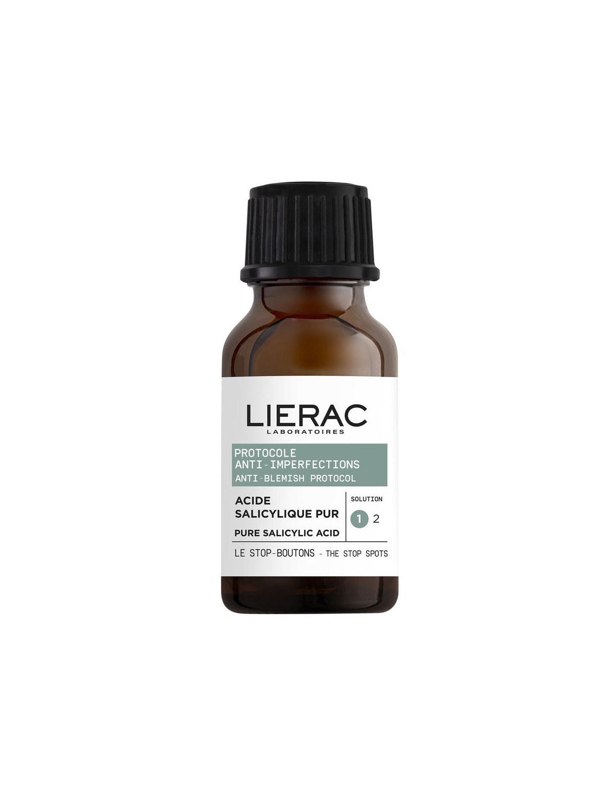 Lierac PROTOCOLLO ANTI-IMPERFEZIONI ferma i brufoli acido salicilico puro 15ml unisex