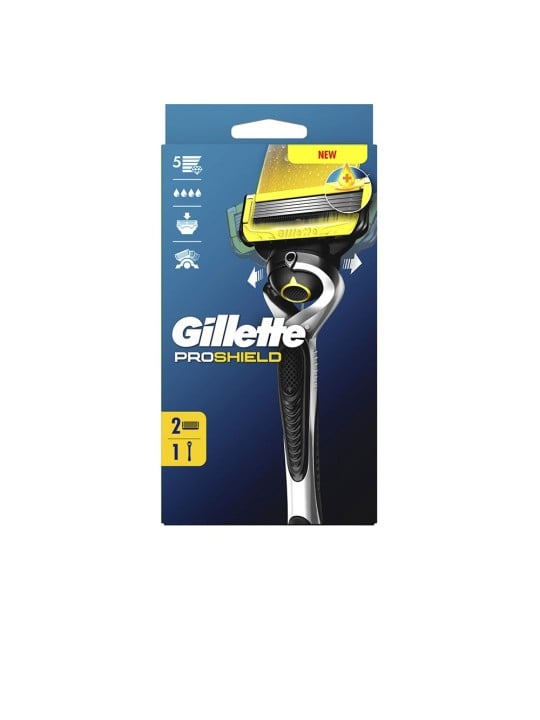 Gillette Rasoio Gillette Fusion ProShield + 2 ricariche uomo