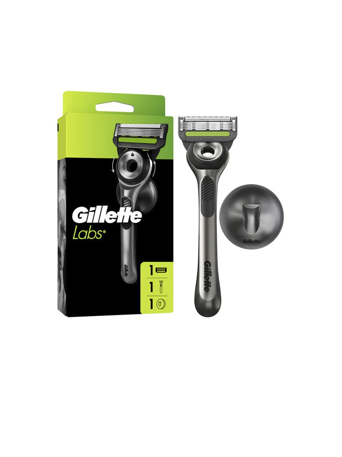 Gillette Rasoio GILLETTE LABS + appendiabiti 2 pezzi unisex