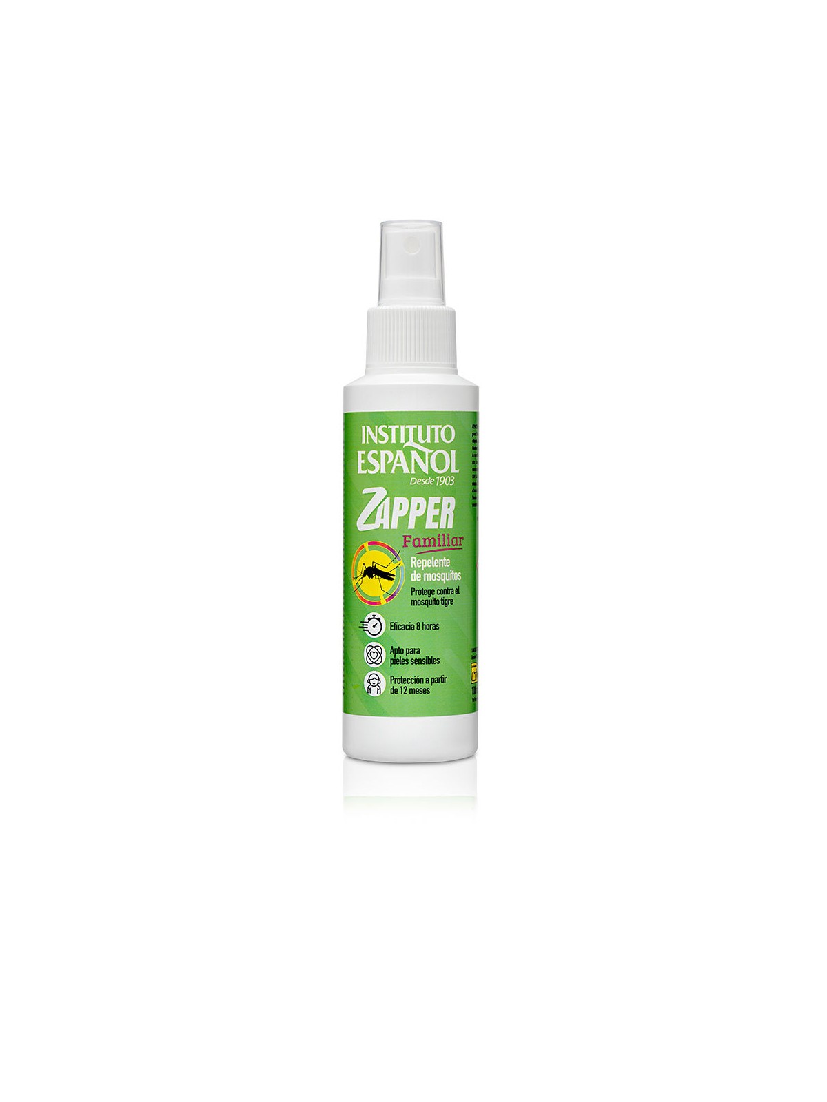 Instituto Español Repellente per insetti ZAPPER per tutta la famiglia, 100ml unisex