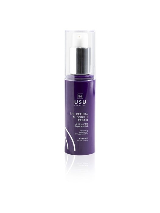Usu Cosmetics RETINAL MIDNIGHT REPAIR trattamento notte antirughe rigenerante 30ml unisex