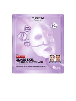 L'Oréal Paris REVITALIFT GLASS SKIN maschera idrogel illuminante 1 unità unisex