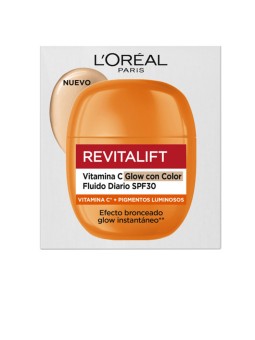 L'Oréal Paris REVITALIFT VITAMIN C fluido colorato illuminante quotidiano SPF30 40ml unisex