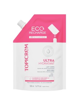 Topicrem Ricarica di latte corpo ultra idratante UH da 500ml unisex