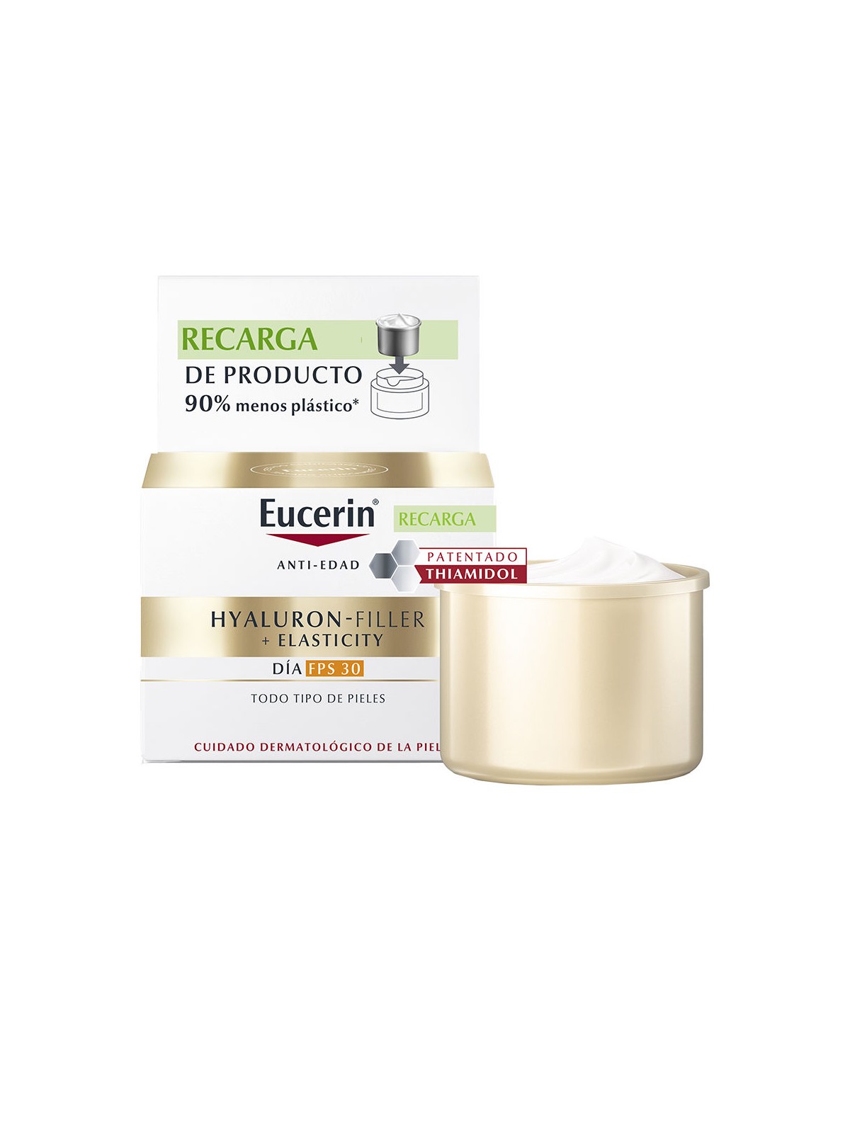 Eucerin Ricarica Hyaluron Filler + elasticità giorno SPF30 50ml unisex