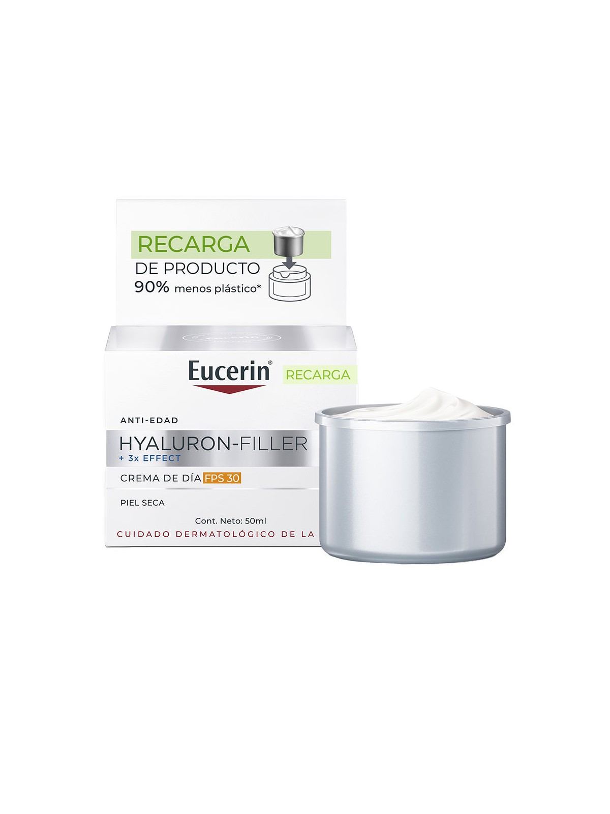 Eucerin Ricarica Hyaluron Filler giorno SPF30 50ml unisex