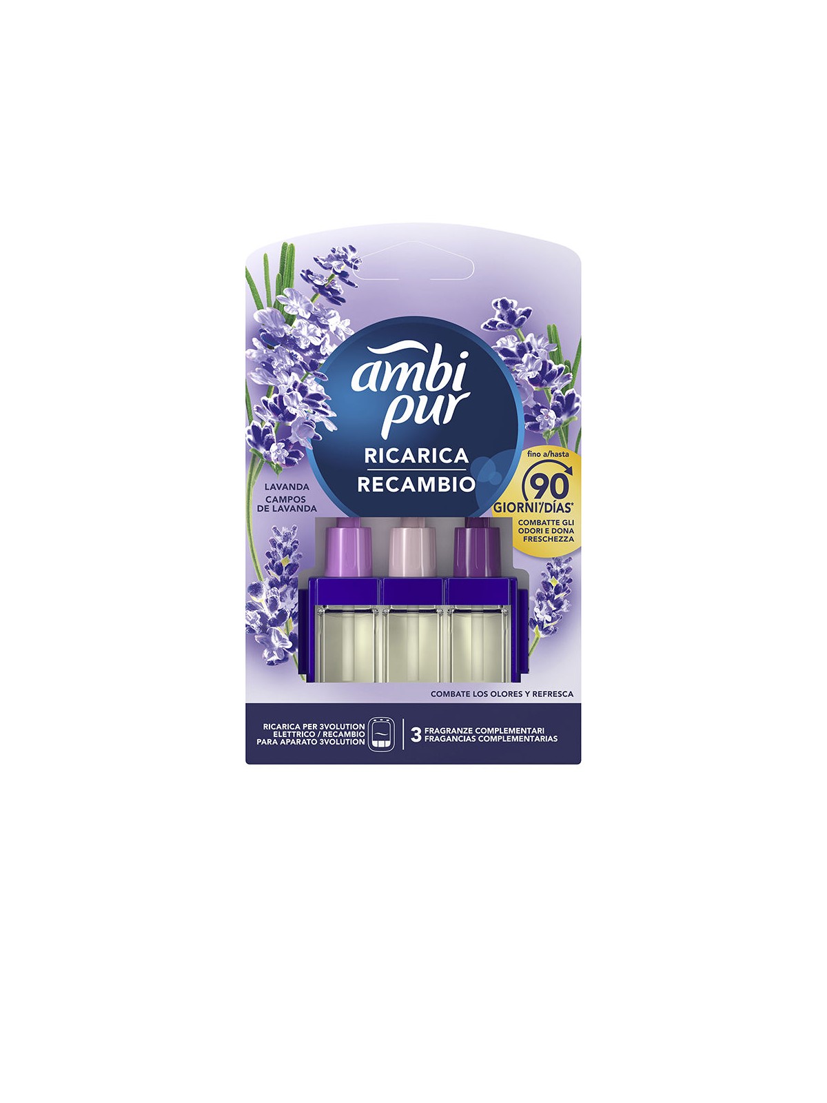 Ambi Pur Ricarica per deodorante per ambienti 3VOLUTION n.lavanda 21ml unisex