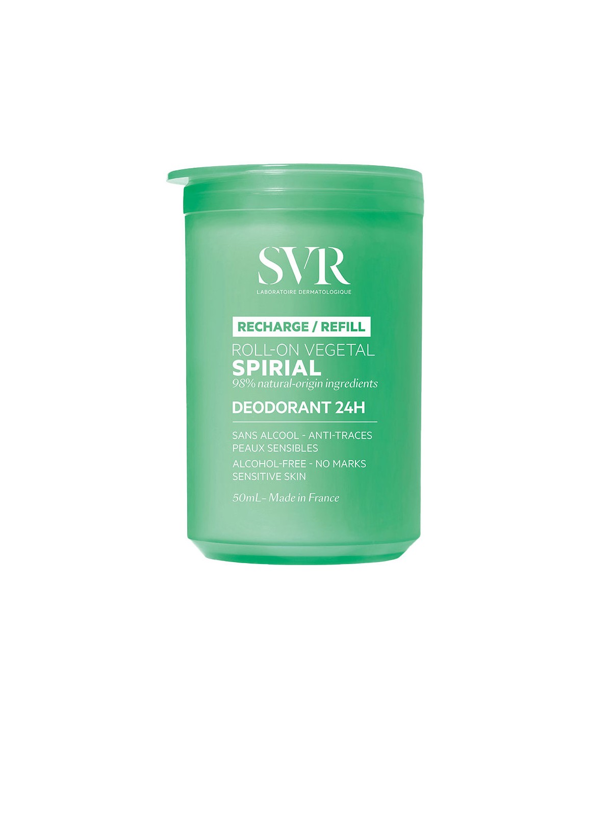 Svr Ricarica roll-on SPIRAL vegetale 50ml unisex